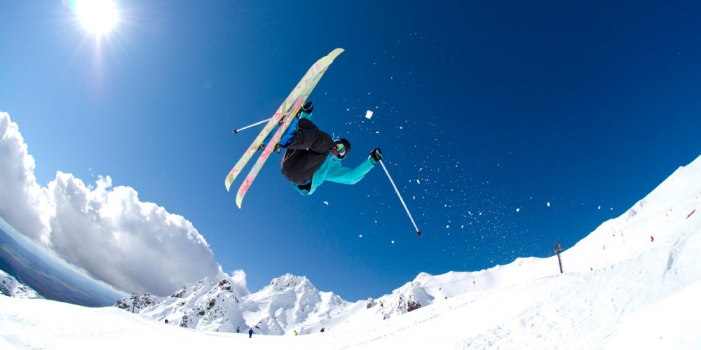 Skiing on Mount Ruapehu