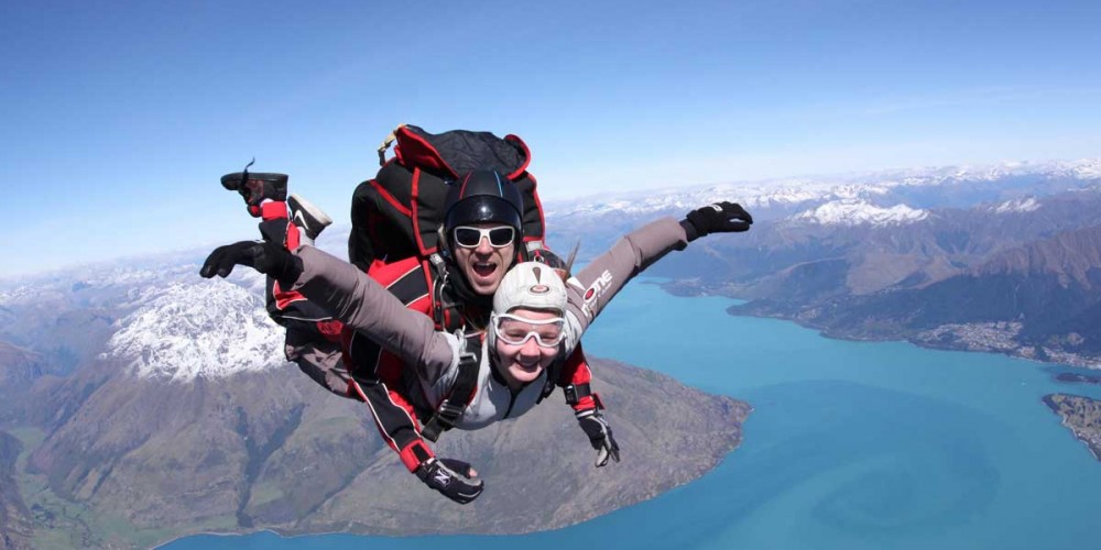 Skydiving in Queenstown