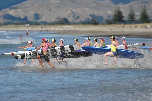 National Surf Lifesaving Championship at Gisborne